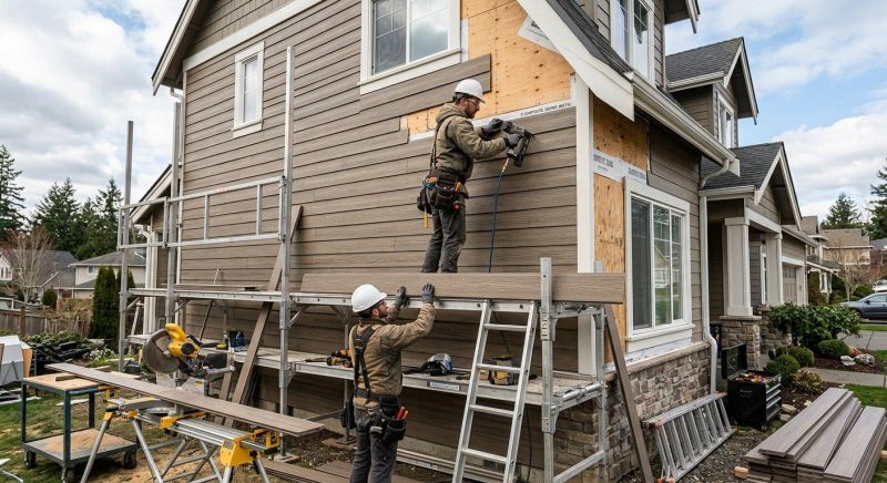 Polymer Siding Installation in Fairfield County, CT